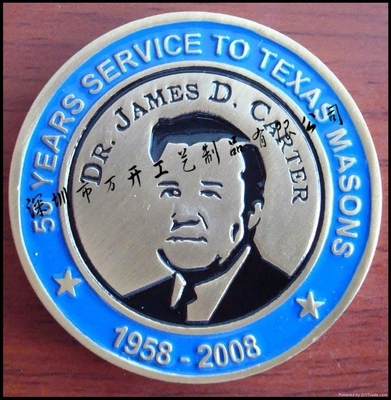 金属烤漆徽章WK-2013-HZ-002 广东万开的工艺精粹